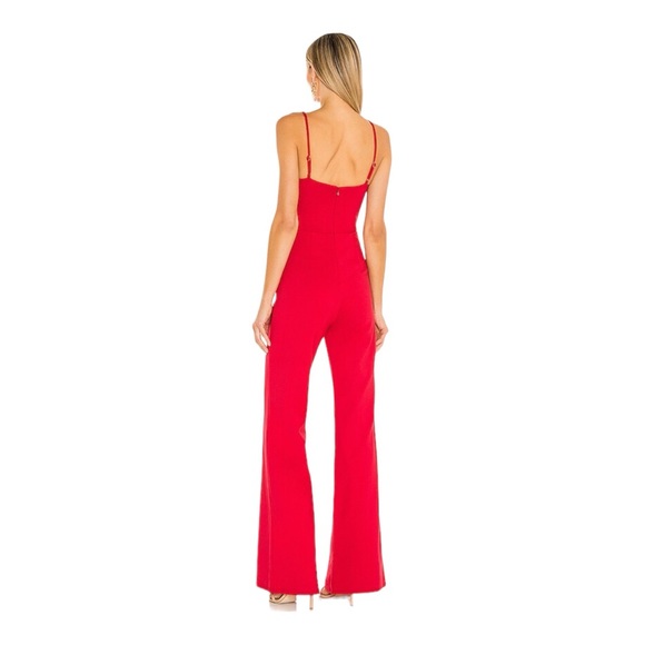 Revolve Lovers & Friends Lavinia Red Jumpsuit
Color: Cherry Red. Size: M. - Picture 3 of 16